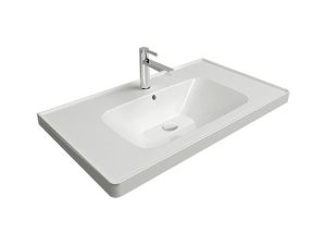 NEWARC WASHBASIN WITH ETAGERE NEWLİNE 100X45X4,5CM NEW L 100