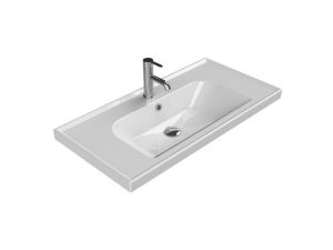 TURQUOISE CERASTYLE FRAME WASHBASIN 90X45CM 031300-U
