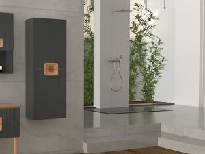 AQUANIL ZÜRICH TALL CABINET ANTHRACITE