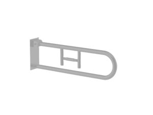 MAXİFLOW ARTICULATED MOVABLE WC GRAB BAR WITH PAPER HOLDER WHITE Ø32 28812
