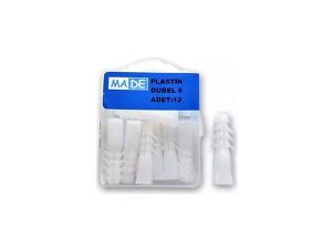 MADE PLASTIC DOWEL 8MM 12 PACK