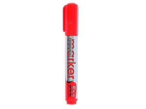 PANO PPM 300 PERMANENT MARKER BOX PEN SHARP TIP RED