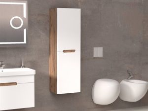 AQUANİL OLİMPİPA TALL CABINET DORADO/WHITE | AQUANİL OLİMPİPA TALL CABINET DORADO/WHITE