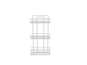 3 TIER WHITE BATHROOM SHAMPOO HOLDER | 3 KATLI BEYAZ BANYO ŞAMPUAN TUTUCU