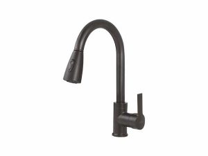 VENEZIA NIRVANA BLACK SPIRAL SINK FAUCET 5011514-05