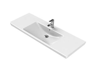 TURQUOISE CERASTYLE PORTO WASHBASIN 125CM 068500-U DEPTH 48 CM