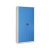 MASTER STEEL FILING CABINET 92X40X195 U-DSY01 GRAY BODY-BLUE COVER