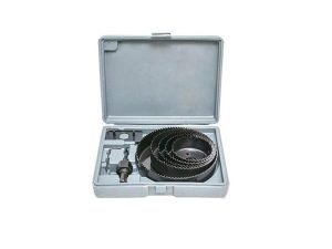 BAY-TEC WOODEN JUNCTION BOX OPENING PUNCH SET 8 PIECES MK0290