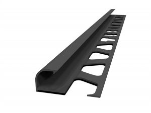 TESAY ALUMINUM EXTERNAL CORNER TILE PROFILE 12MM BLACK PAINTED FÇDAB12-33