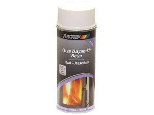 MOTIP HEAT RESISTANT SPRAY PAINT WHITE 400 ML 20139