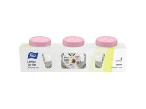 TİTİZ LATTİCE JAR 750 ML 3-PACK KC-172