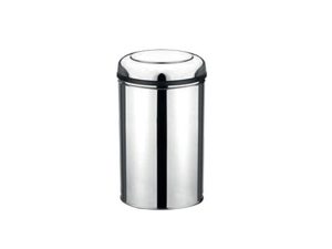 MAXİFLOW PRACTICAL LID DUSTBIN 32 LT SS430 13277
