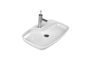 TURQUOISE CERASTYLE NOVA COUNTERTOP SINK 70X43 074400-U