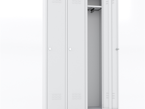 MASTER STEEL WARDROBE METAL 3 DOOR 98X37X185 U-E03