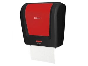 FLOSOFT PHOTOCELL PAPER TOWEL DISPENSER 21CM F047S BLACK