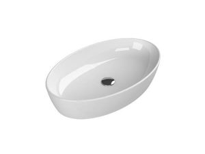 TURQUOISE CERASTYLE ONE COUNTERTOP WASHBASIN 67X42CM 076200
