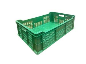 ZEN PLAST MULTIPURPOSE PLASTIC FRUIT AND VEGETABLE CRATE 4620A 40X60X20CM