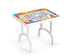 ŞENYAYLA PATTERNED CHILDREN'S COFFEE TABLE 72X48 CM 2591 | ŞENYAYLA DESENLİ ÇOCUK SEHPA 72X48 CM 2591