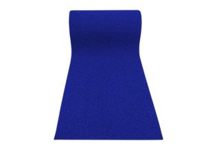 CURLY MAT WIDTH 100CM BLUE