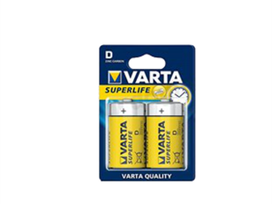 VARTA SUPERLİFE LARGE BATTERY 1 5V 2 PCS 2020
