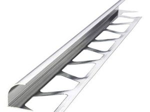 10MM MATT ALUMINIUM EXTERNAL CORNER TILE FENCE