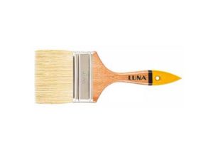 LUNA BLACK WOOD HANDLE CUTTING BRUSH NO4 003217 | LUNA SİYAH AHŞAP SAPLI KESME FIRÇASI NO4 003217
