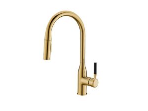 NEWARC STEP SPIRAL SINK FAUCET GOLD 900598