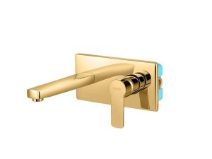 VENEZIA RIVER BUILT-IN GOLD BASIN FAUCET 5011334-06