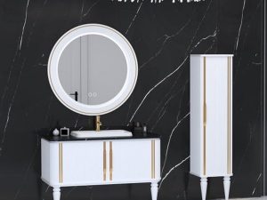 AQUANİL LAURO 120 CM BATHROOM CABINET WHITE