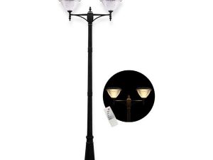 SOLAR STREET LIGHT 2X100W FL-3155 | GÜNEŞ ENERJİLİ SOKAK LAMBASI 2X100W FL-3155