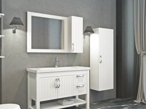 AQUANİL HELEN 100 CM BATHROOM CABINET WHITE