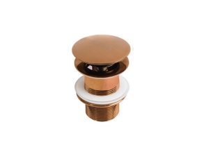 NEWARC WATER HEATER TOP ASSEMBLY WITH PUSH BUTTON HOLE FREE SHINY COPPER 740778