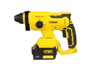 RTRMAX RTX2095 X-LION DUAL BATTERY ELECTROPNEUMATIC ROTARY HAMMER 18V