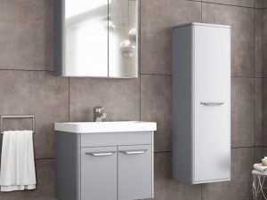 AQUANİL MAUNA 60 CM BATHROOM CABINET GRAY | AQUANİL MAUNA 60 CM BATHROOM CABINET GRAY
