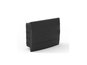 ROOSTER 12-PIECE FUSE BOX UNDER PLASTERBOARD BLACK
