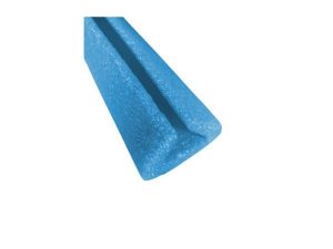 POLYETHYLENE U 40 PROFILE BLUE 40MMX55MMX15MM 2 MT CORNER PROTECTOR