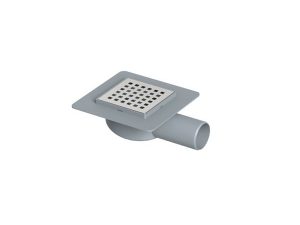 MAXİFLOW STD FLOOR DRAIN 10X10 Ø40 SIDE OUTLET 14041
