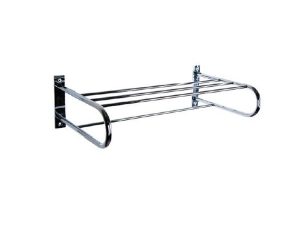 MAXİFLOW SLATTED SHELF TOWEL RAIL Ø19 13526 | MAXİFLOW SLATTED SHELF TOWEL RAIL Ø19 13526