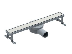 MAXİFLOW LİNE PERA SHOWER GRATE 60CM FULL CHROME-SIDE EXIT 26512 | MAXİFLOW LİNE PERA DUŞ IZGARASI 60CM TAM KROM-YAN ÇIKIŞ 26512