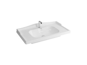 NEWARC SINGLE HOLE ELITE WASHBASIN WITH ETAGERE 100X46X8CM 509100