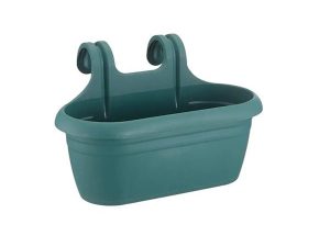 ŞENYAYLA HANGING BALCONY FLOWER POT 6 LT GREEN 5715