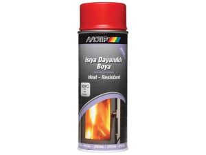 MOTIP HEAT RESISTANT SPRAY PAINT RED 400 ML 34108
