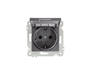 MUTLUSAN RİTA ANTHRACITE COVER GROUNDED SOCKET 2200 610 0286