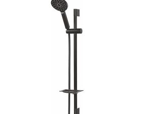 VENEZIA QUANTUM BLACK SLIDING SHOWER SET 5057344