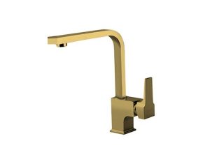 NEWARC AQUA CORNER SPOUT SINK FAUCET GOLD 941888L | NEWARC AQUA KÖŞE MUSLUKLU LAVABO BUSKUTUSU ALTIN ​​941888L