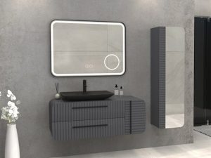 AQUANİL ANEMONE 110 CM BATHROOM CABINET ANTHRACITE