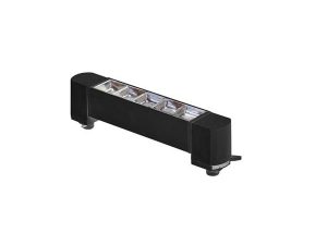 FORLİFE BLACK CASE SILVER LENS TRACK LUMINAIRE 10W 4000K WARM WHITE FL-5581 SS