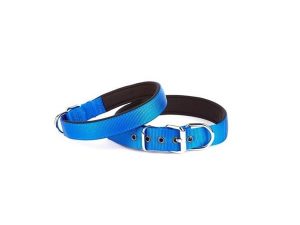 DOGGİE COMFORT WEBBING DOG NECK COLLAR BLUE 2.5X42-50CM DSBT2510LROYALBLUE