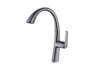 NEWARC ENERGY SPIRAL KITCHEN SINK FAUCET WITH BRUSH NICKEL 891921N