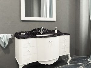AQUANİL SİENA 120 CM BATHROOM CABINET WHITE | AQUANİL SİENA 120 CM BATHROOM CABINET WHITE
